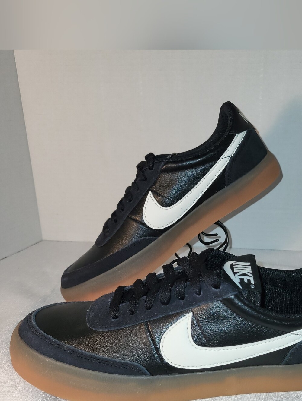 NIke Killshot 2 Sneakers Shoes Women Sz 7.5 EU 38.5 Men Sz 6 Black Sail Gum NEW